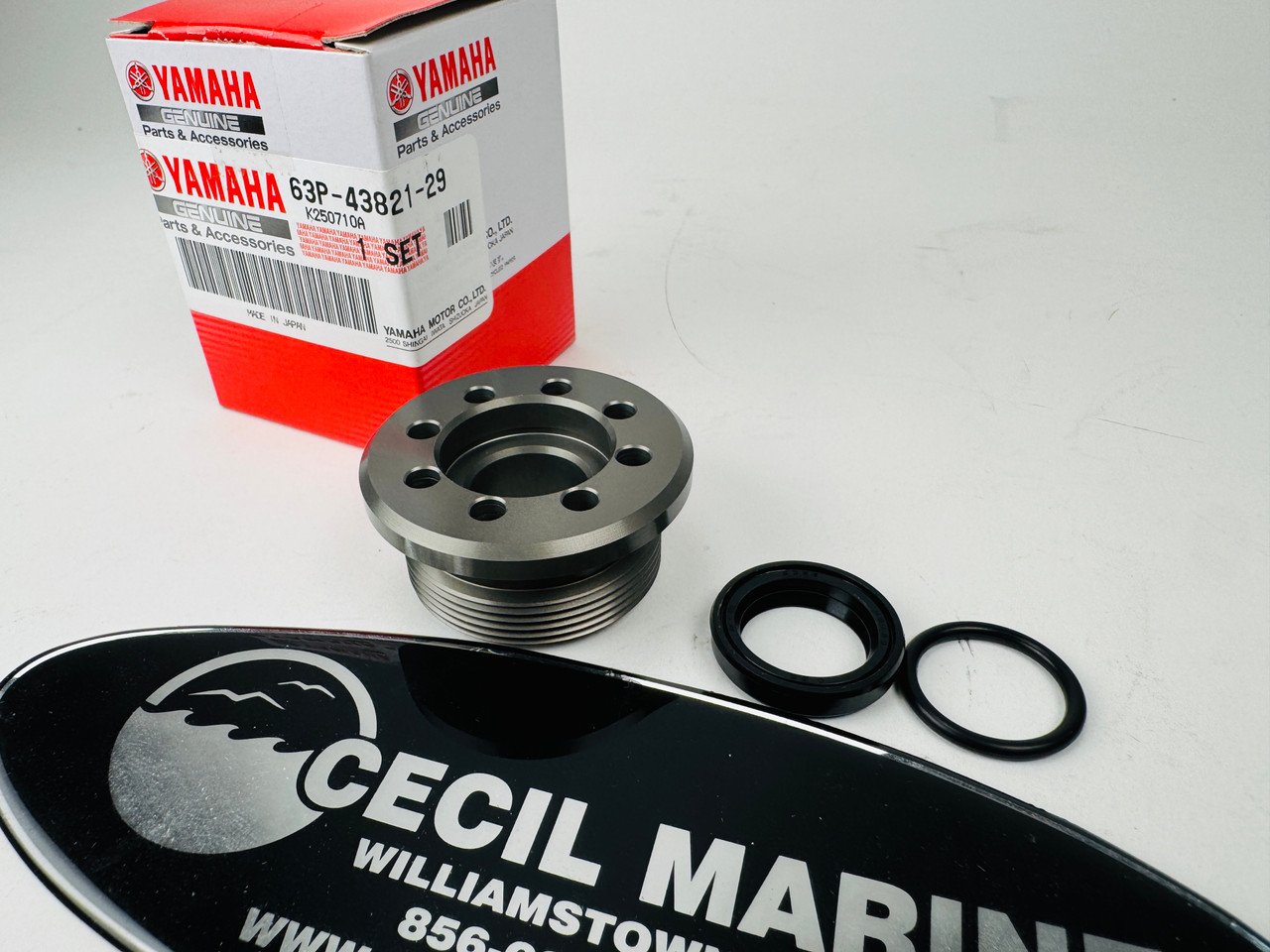 69.99* GENUINE YAMAHA  no tax*   SCREW, TRIM CYLINDER END 63P-43821-29-00 (Yamaha's previous part number was 63P-43821-29-00) *In Stock and Ready To Ship!