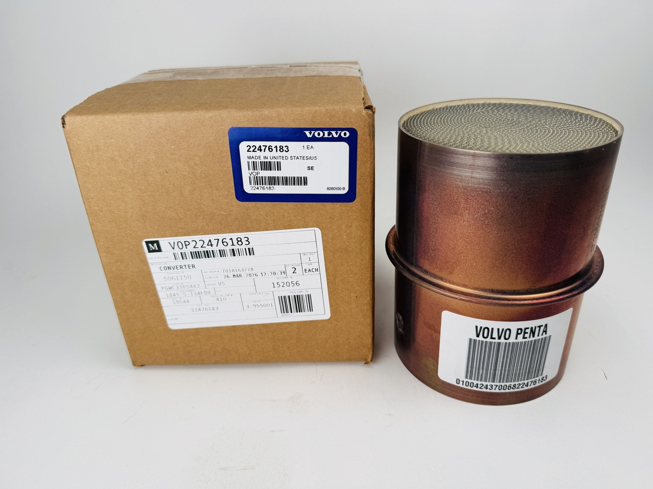 $1199.99* GENUINE VOLVO no tax* CONVERTER 22476183 *Special Order 10 To 14 Days For Delivery