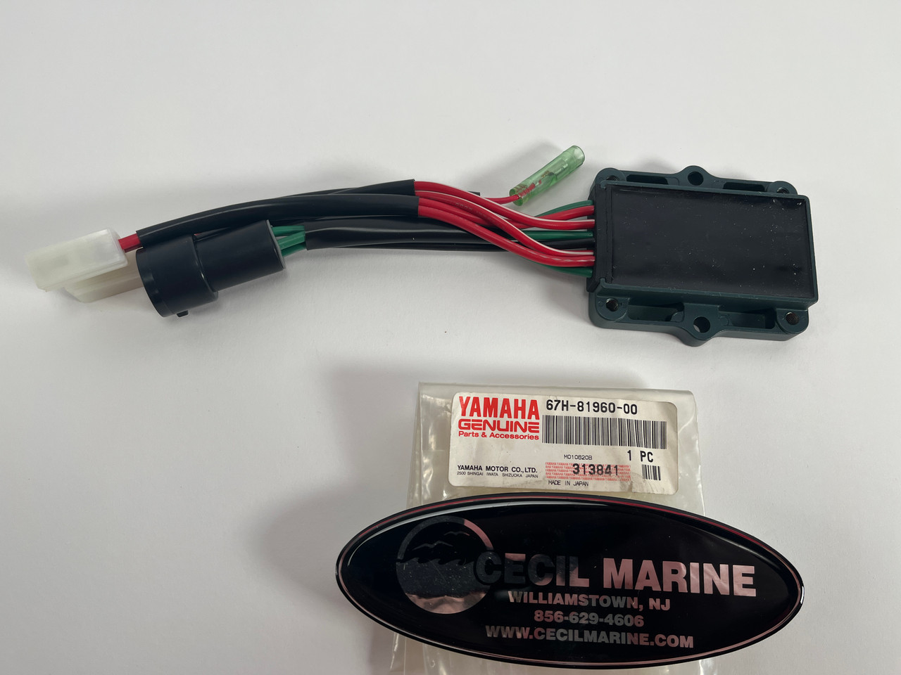 227.99* GENUINE YAMAHA  RECTIFIER & REGULATOR ASSY (67H-81960-00-00)  *In Stock & Ready To Ship!