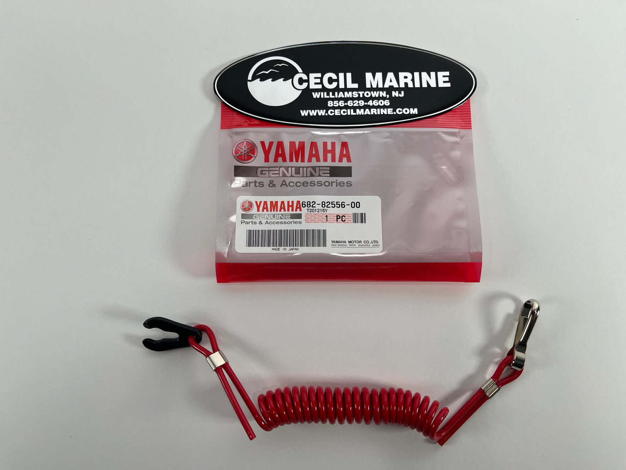 $13.25 GENIUNE YAMAHA EMERG.STOP LANYARD no tax*  (682-82556-00-00)