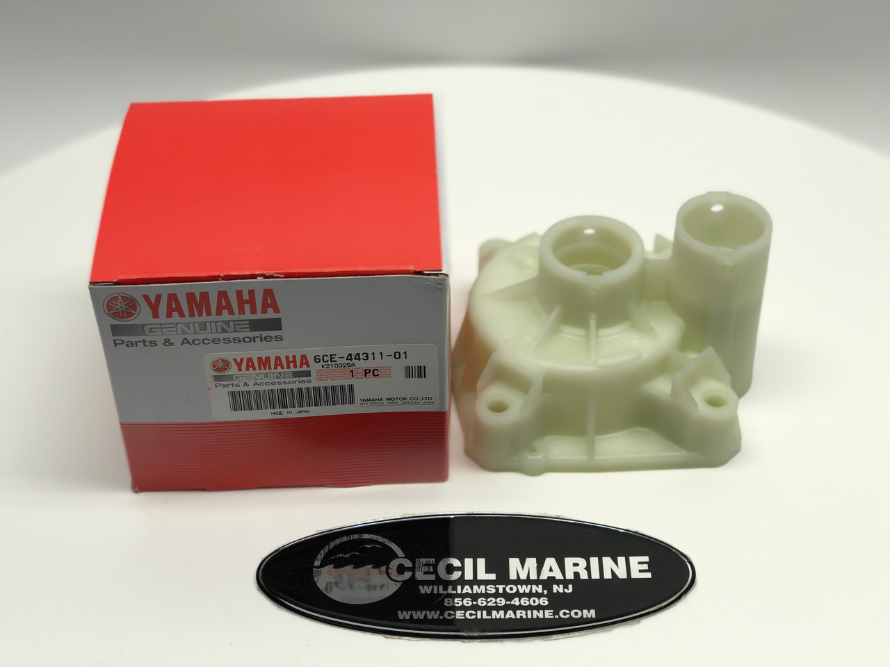 $19.99* GENUINE YAMAHA no tax* WATER PUMP HOUSING 6CE-44311-01-00 *In Stock & Ready To Ship!