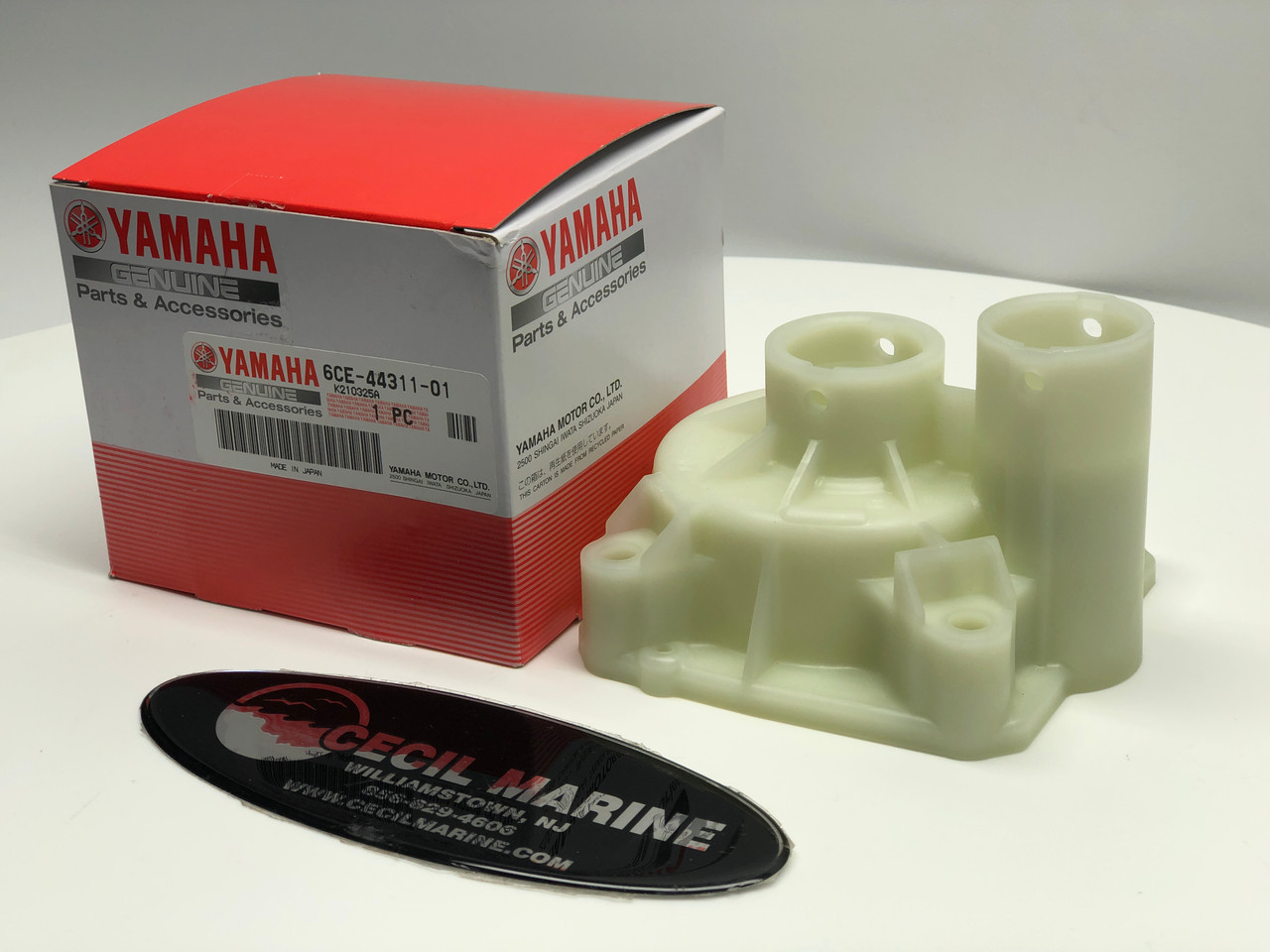 $19.99* GENUINE YAMAHA no tax* WATER PUMP HOUSING 6CE-44311-01-00 *In Stock & Ready To Ship!