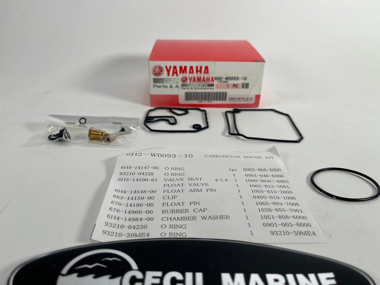 $49.99* GENUINE YAMAHA  CARB REPAIR KIT 6H2-W0093-10-00  *In Stock & Ready To Ship!