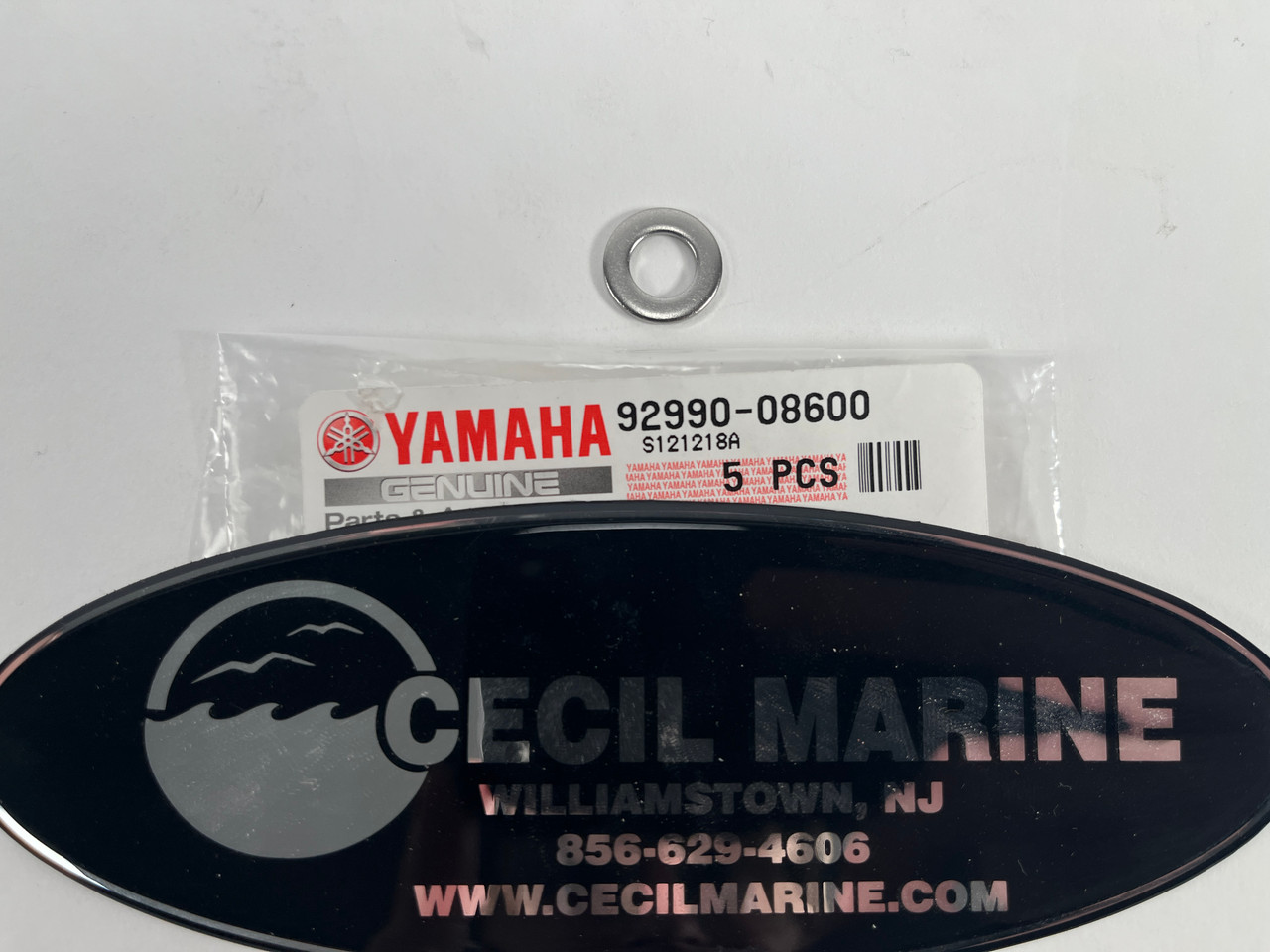 $2.99* GENUINE YAMAHA WASHER 92990-08600-00  *In Stock & Ready To Ship!