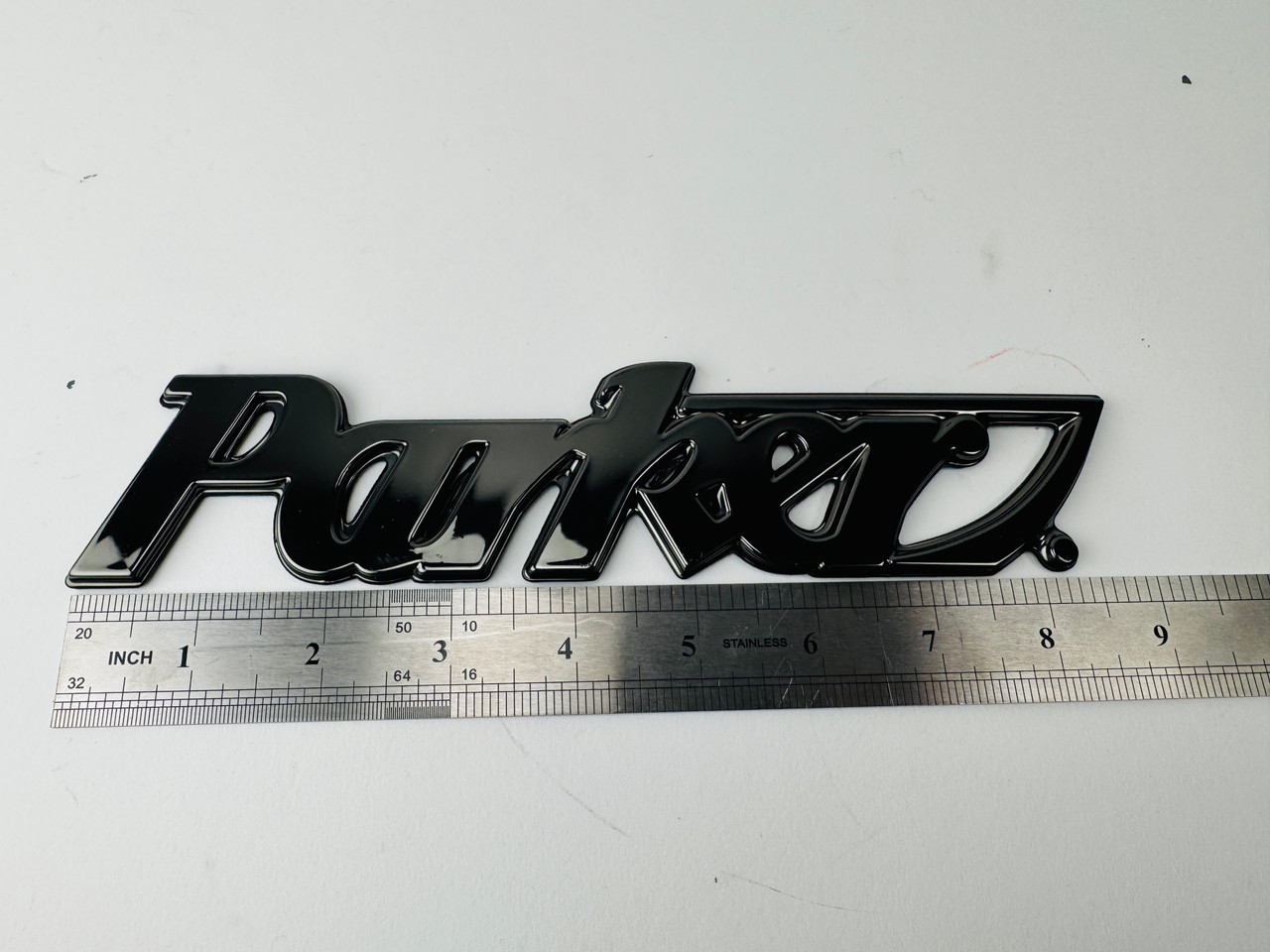 トップス number nine damage emblem Parker size 4 PARKER SMOKE CHROME( smoke chrome is the new style dark chrome