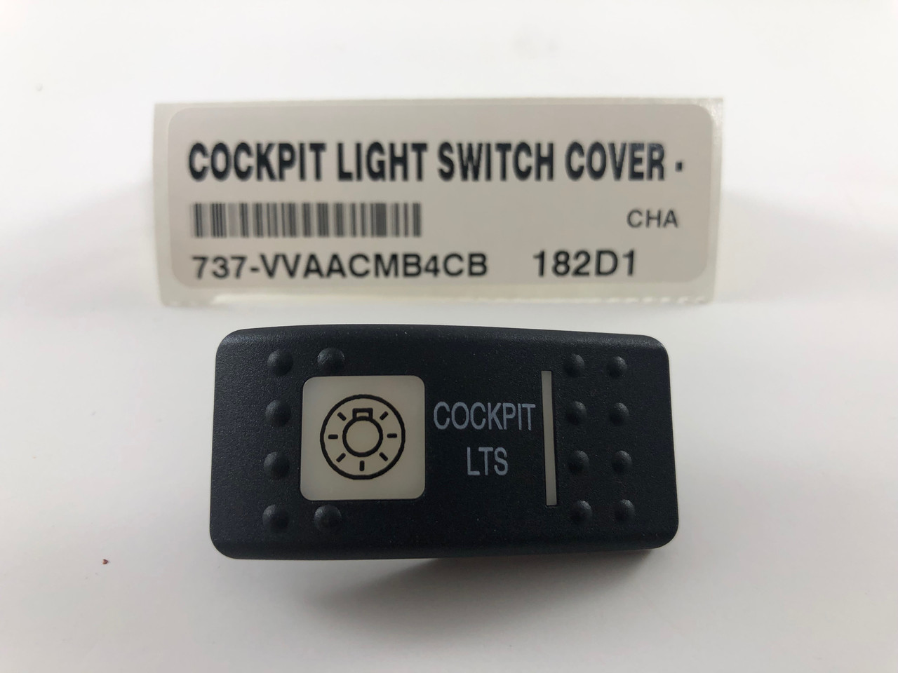 COCKPIT LIGHTS SWITCH COVER - HORIZONTAL