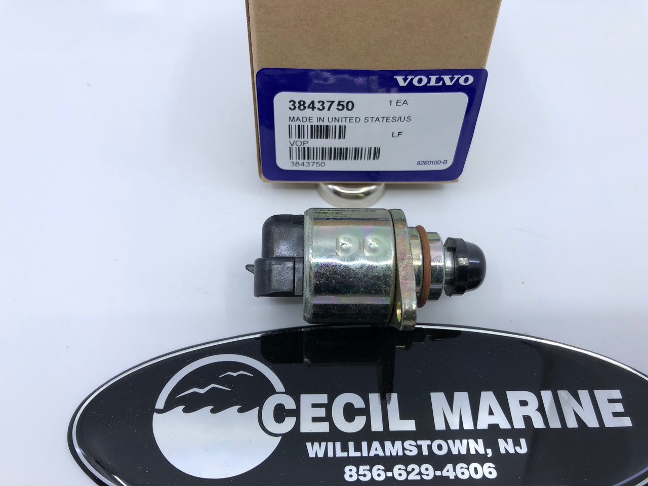 $389.99* GENUINE VOLVO no tax* IAC IDLE AIR CONTROL VALVE 3843750
