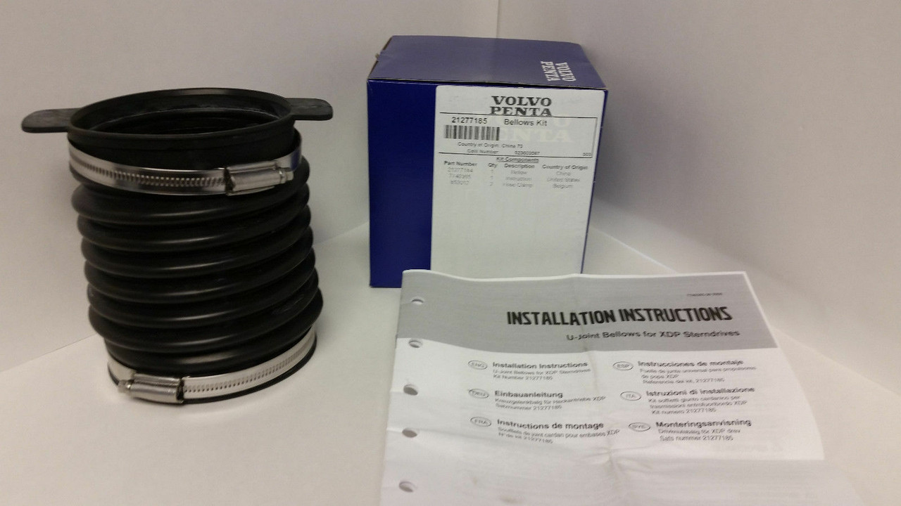 129.99* GENUINE VOLVO no tax* XDP U-JOINT BELLOWS 21277185  *In Stock & Ready To Ship!