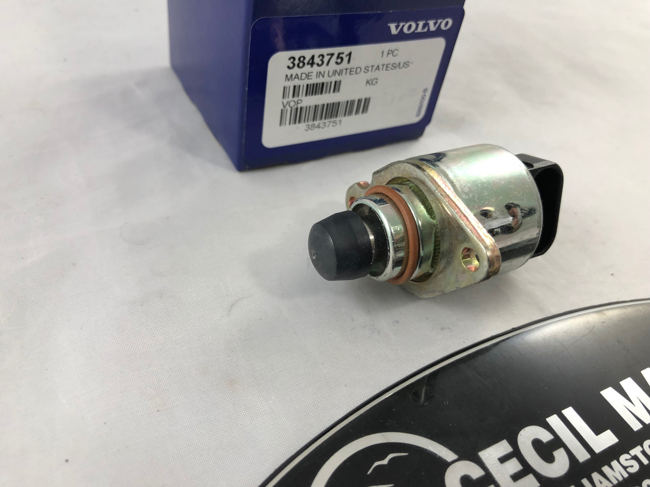 $329.99* GENUINE VOLVO no tax* SENSOR ( IAC VALVE ) 3843751  *In Stock & Ready To Ship!