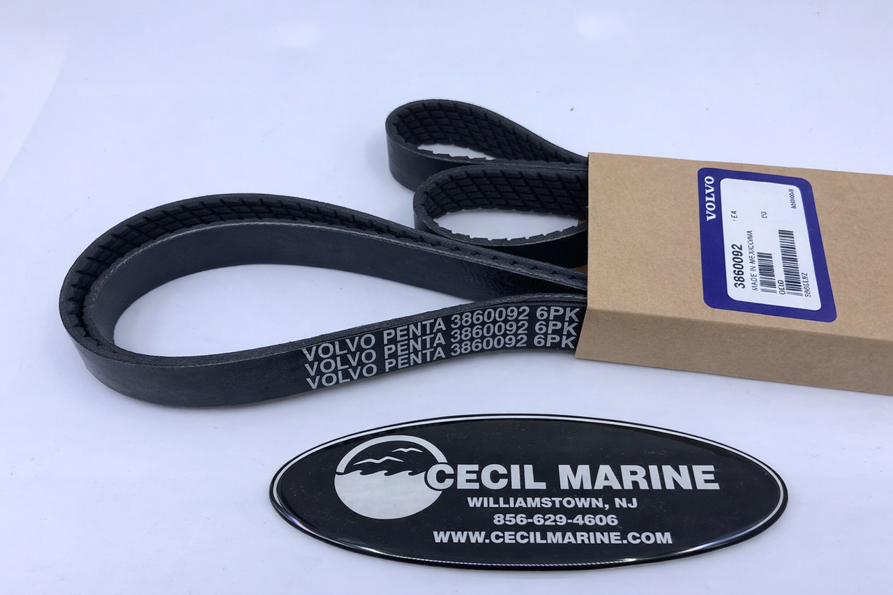 $72.99* GENUINE VOLVO no tax* SERPENTINE BELT 3860092 *In Stock & Ready To Ship!