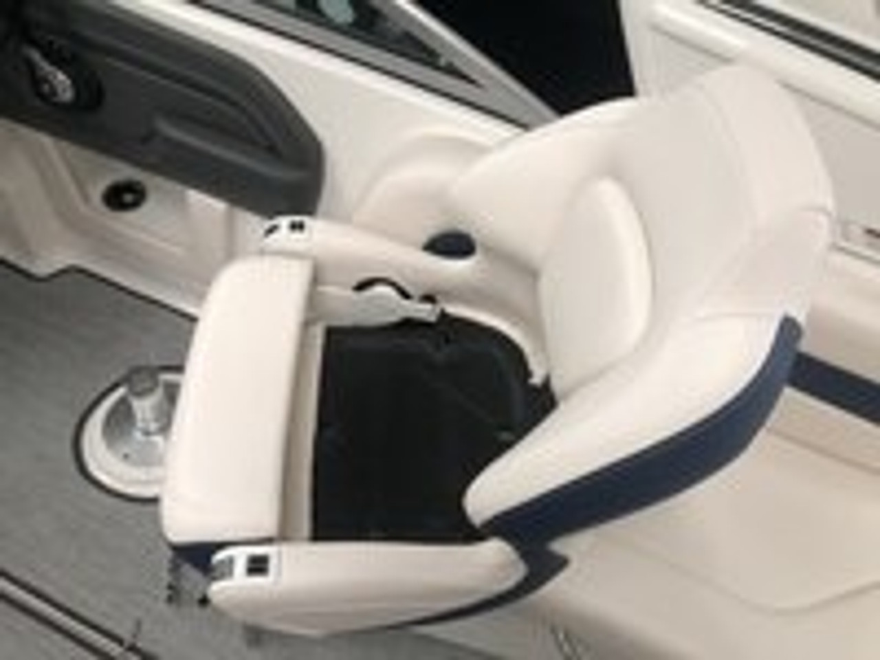 HELM SEAT - PORT & STB. FLIP UP BOLSTER SIDE REPAIR  *In Stock & Ready To Ship!