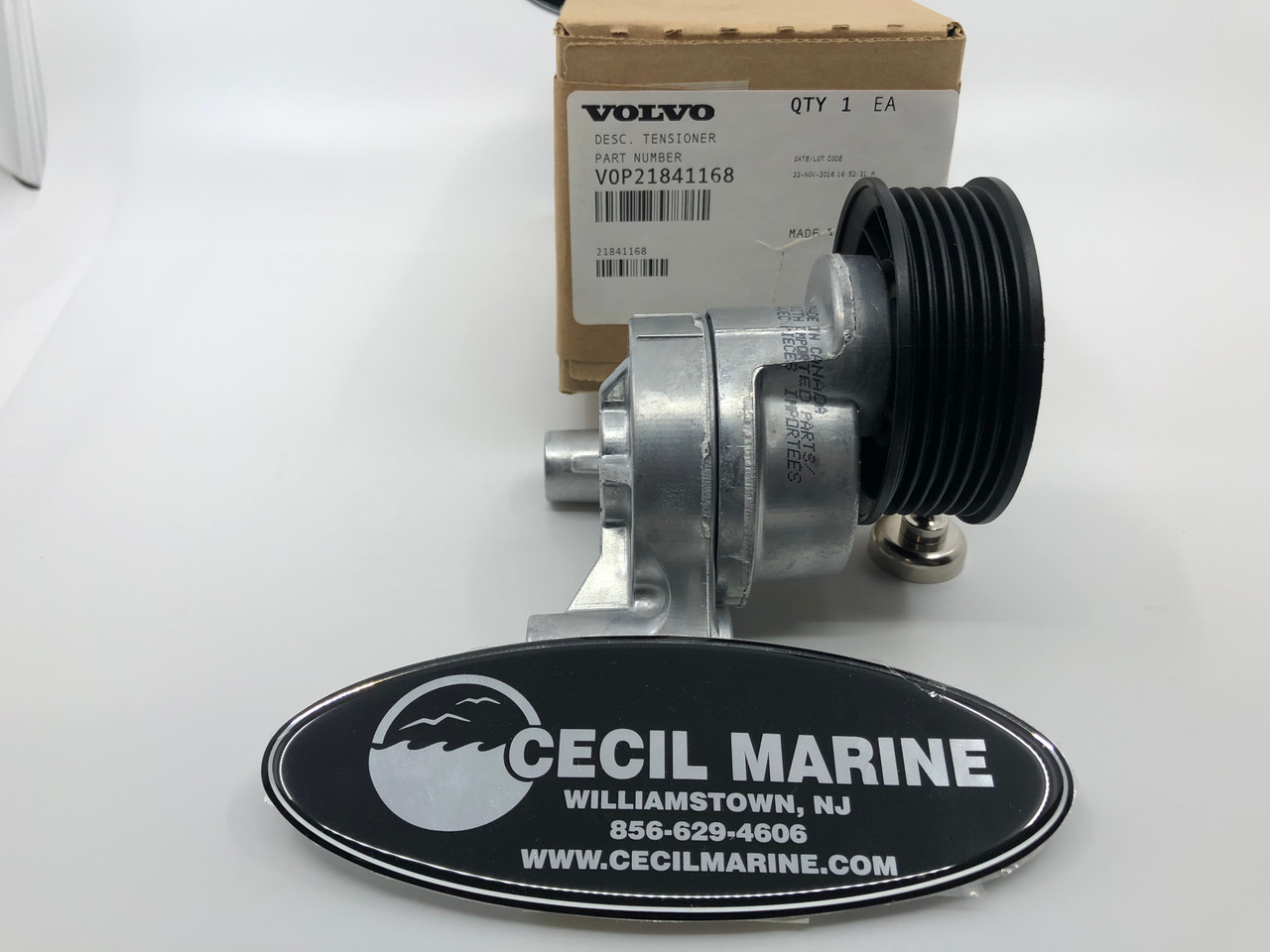 $189.99* GENUINE VOLVO no tax* PENTA BELT TENSIONER 21841168