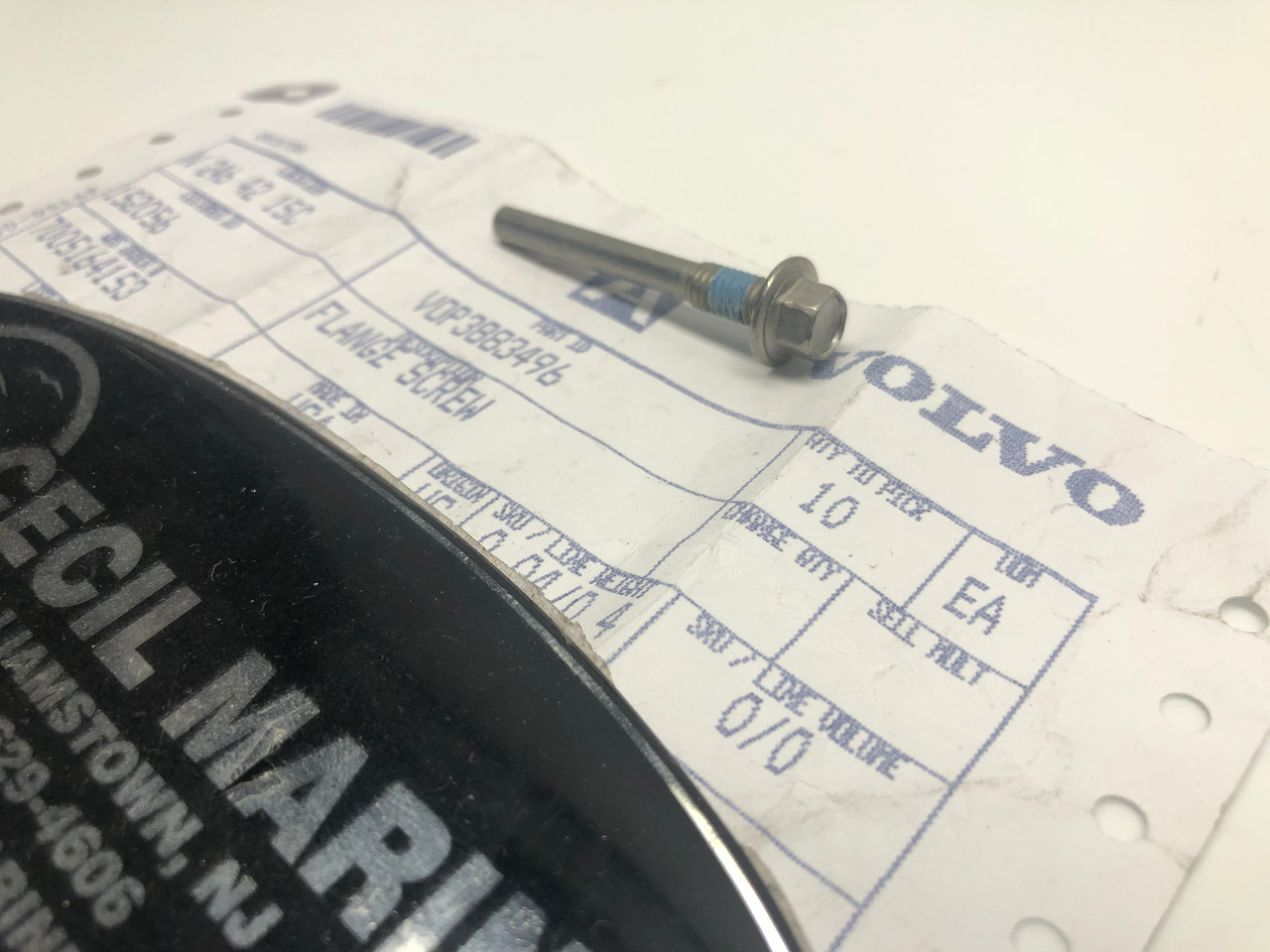 $7.99* GENUINE VOLVO FLANGE SCREW 3883496 *In Stock & Ready To Ship!