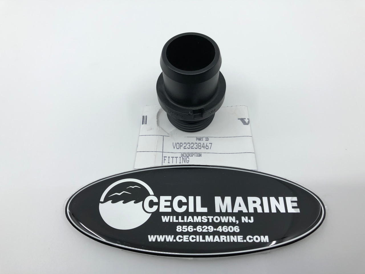 $13.99* GENUINE VOLVO no tax* WATER HOSE FITTING  23238467 (Volvo's previous part number was 3883597) *In Stock & Ready To Ship!