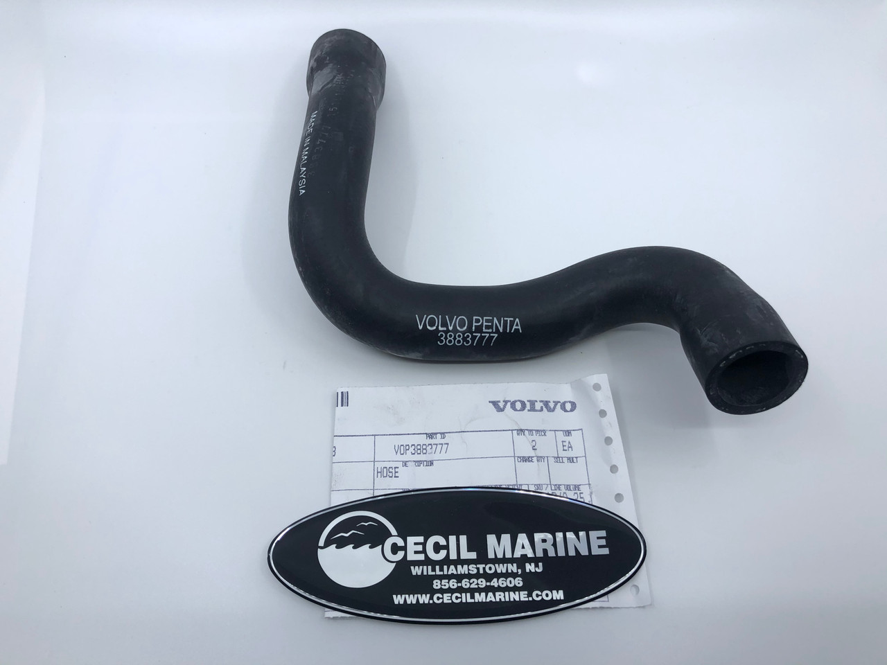 ◆colon◆ $34.99* GENUINE VOLVO no tax* WATER HOSE 3883777 * In Stock