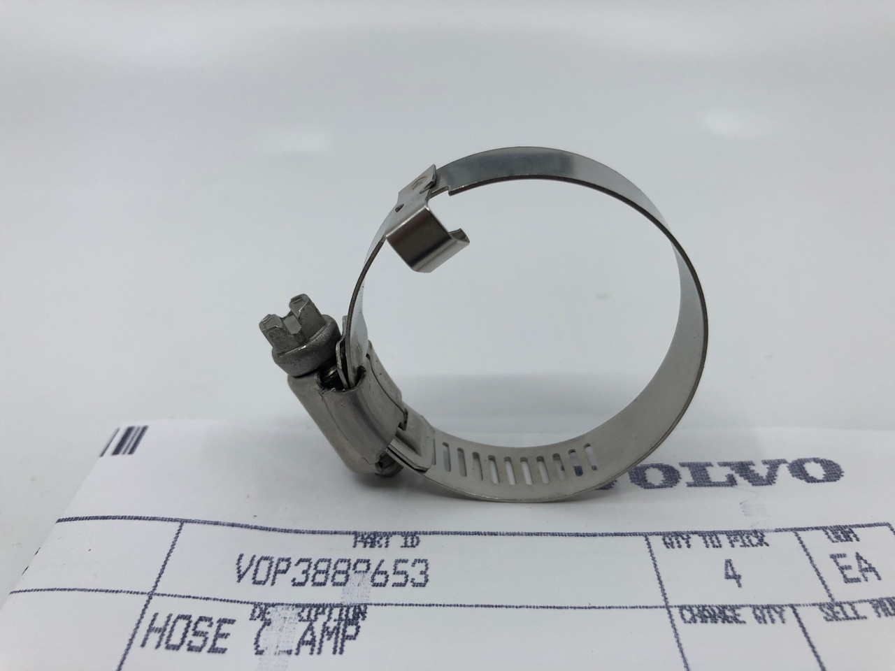$5.99* GENUINE VOLVO PORT WATER HOSE CLAMP 3889653 **In Stock
