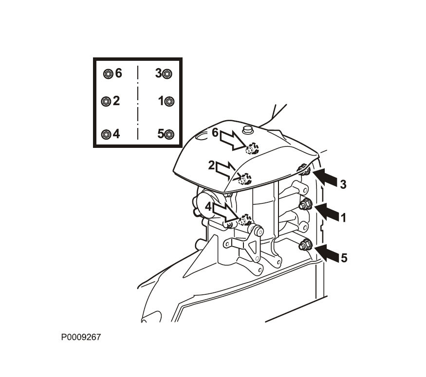 $6.99* GENUINE VOLVO no tax* BELL HOUSING NUT 3853329 *In Stock & Ready To Ship!