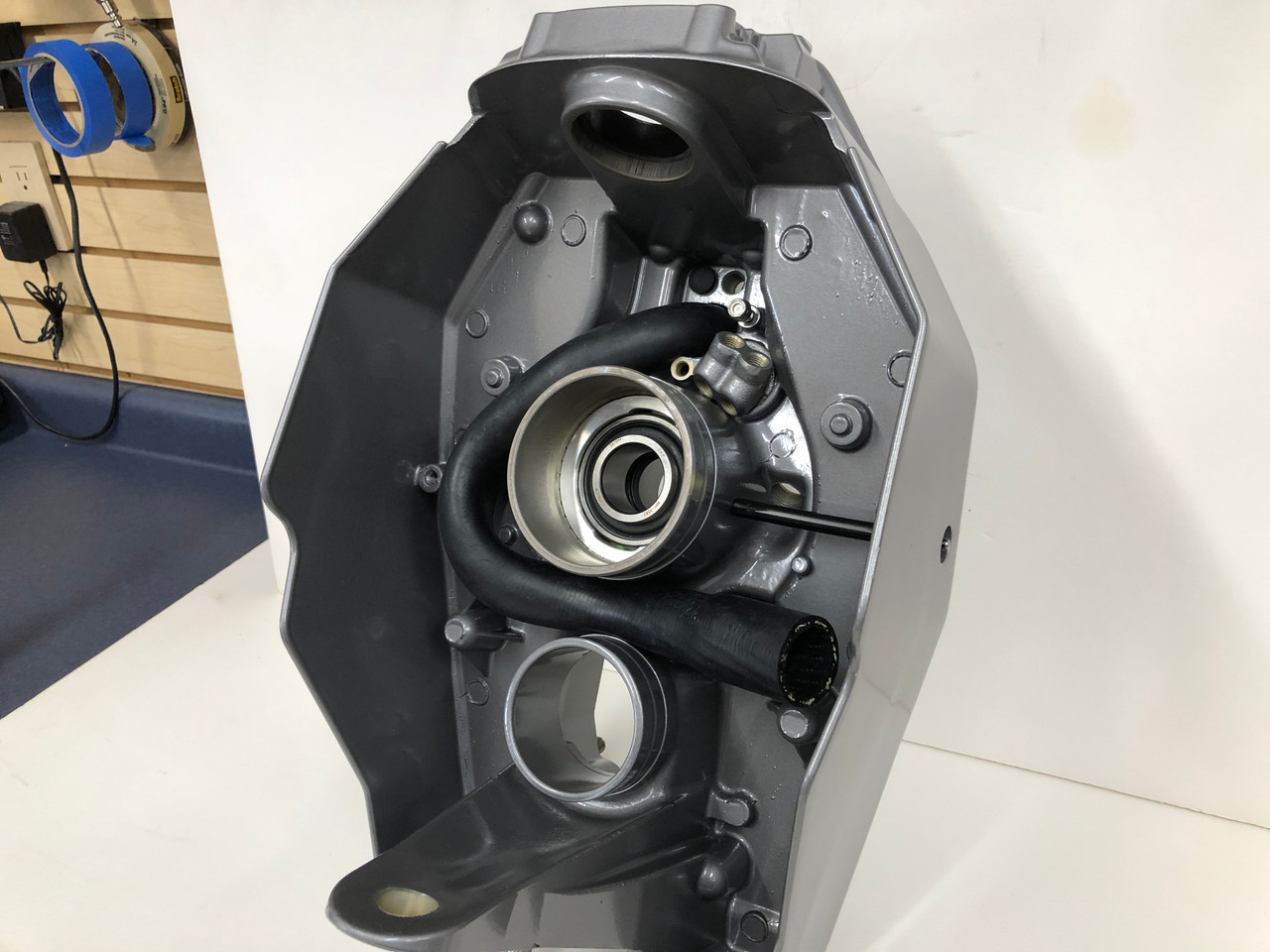 $1999.99* GENUINE VOLVO no tax* TRANSOM SHIELD HOUSING FOR SX-M 1.25 inch water inlet  LATE DESIGN 3817146 *In Stock & Ready To Ship!