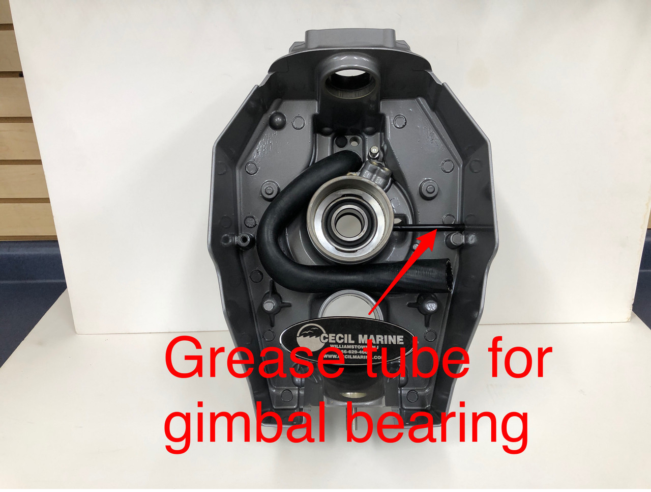 $1999.99* GENUINE VOLVO no tax* TRANSOM SHIELD HOUSING FOR SX-M 1.25 inch water inlet  LATE DESIGN 3817146 *In Stock & Ready To Ship!