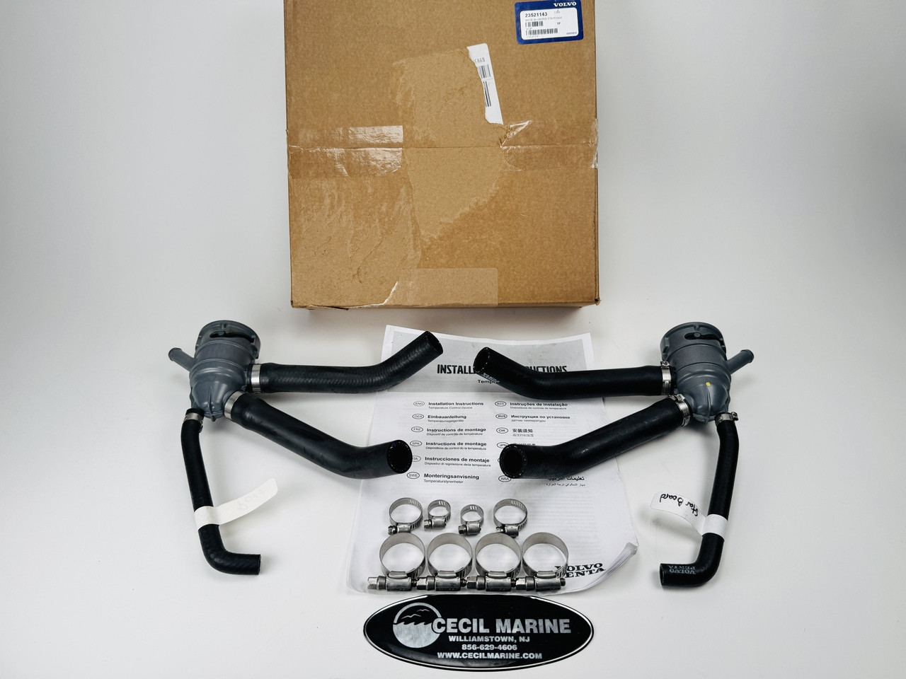 【新品未開封】VOLVO 純正部品 9451681-2 デッドストック ボルボ $259.99* GENUINE VOLVO no tax* THERMOSTAT KIT 23521143 (Volvo's