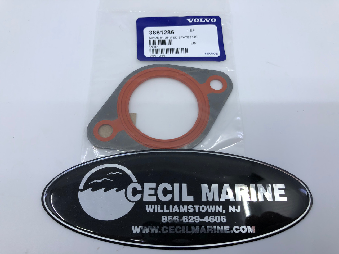 $21.99* GENUINE VOLVO  GASKET 3861286  *In Stock & Ready To Ship!