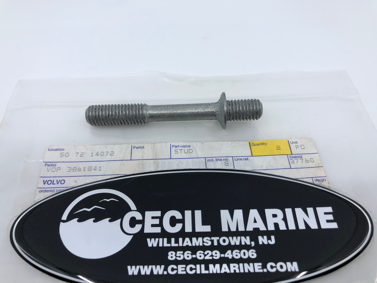 $14.99* GENUINE VOLVO STUD 3861841 *Special order 10 to 14 days delivery