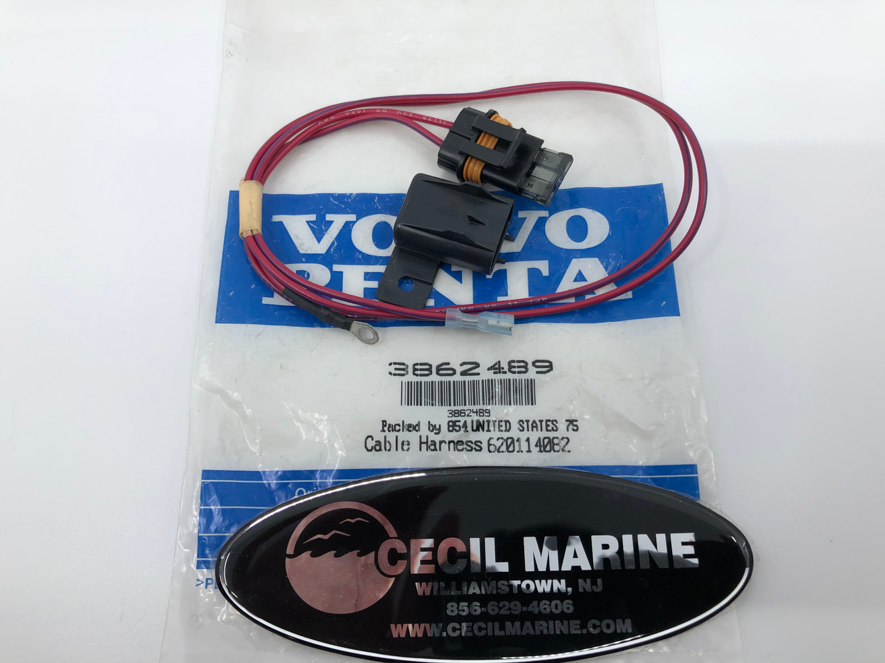 $15.99* GENUINE VOLVO no tax* WIRING HARNESS 3862489 *In Stock