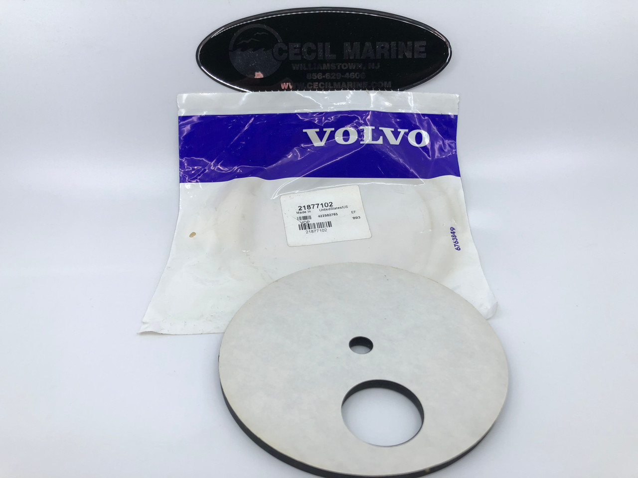 $19.99* GENUINE VOLVO no tax* BOTTOM NUT GASKET 21877102