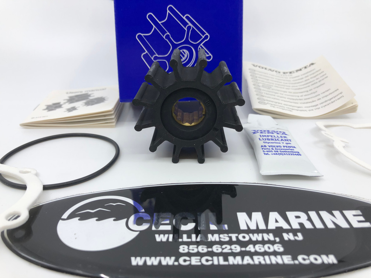 $56.99* GENUINE VOLVO no tax* IMPELLER REPAIR KIT (Volvo's previous part numbers were 3850107, 3862281 & 21951346)  24715100 *In Stock & Ready To Ship!