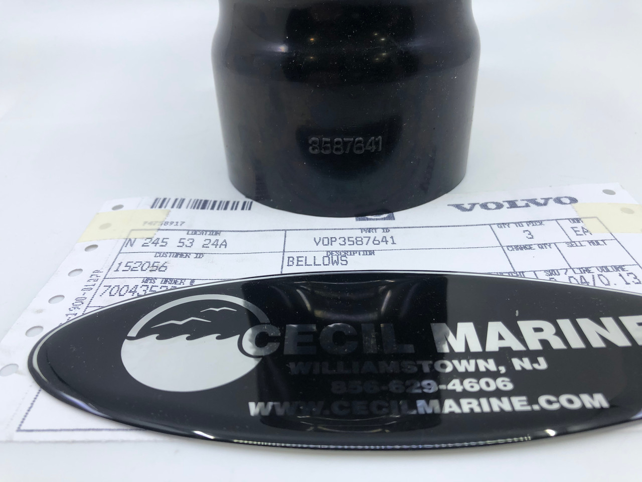 $39.99* GENUINE VOLVO GENUINE VOLVO BELLOWS 3587641 *In Stock