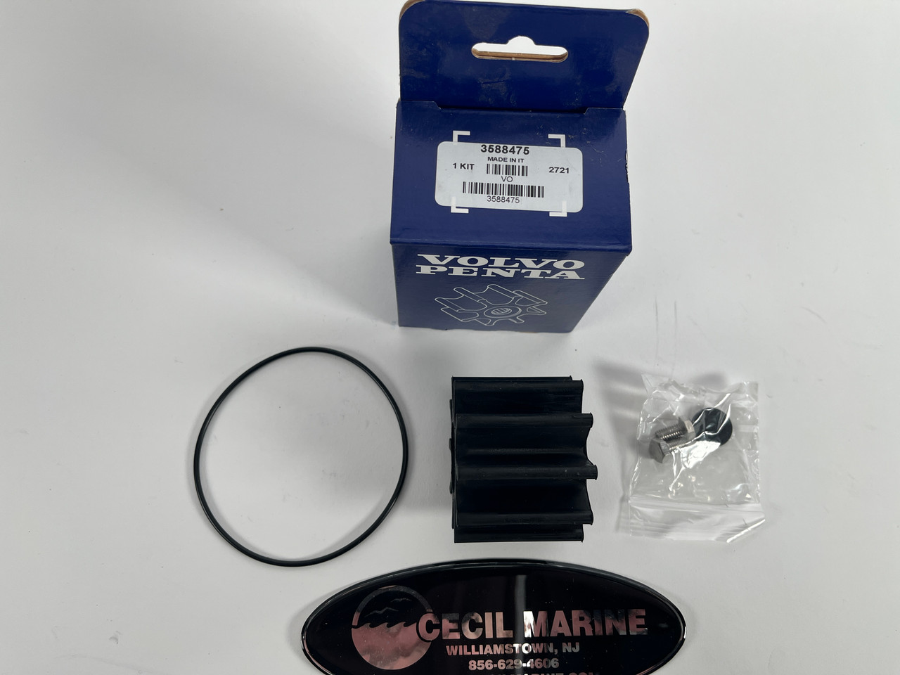 $59.99* GENUINE VOLVO no tax* IMPELLER KIT 3588475 *In Stock & Ready To Ship!