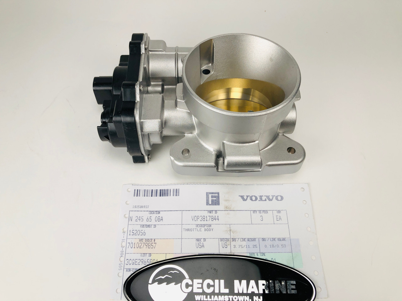 $899.99* GENUINE VOLVO no tax* THROTTLE BODY 3817844 *In Stock & Ready To  Ship!