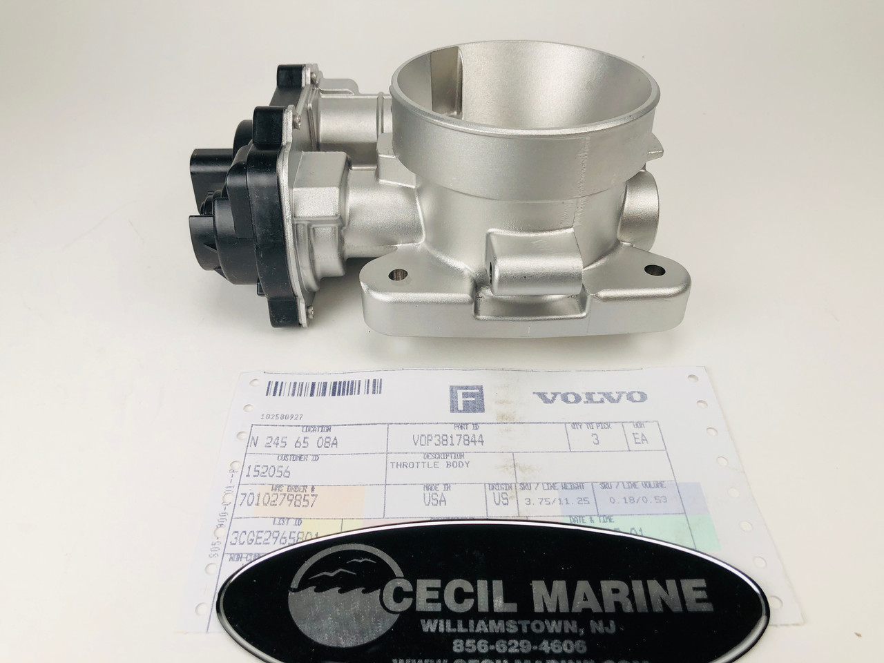 $899.99* GENUINE VOLVO no tax* THROTTLE BODY 3817844 *In Stock & Ready To  Ship!