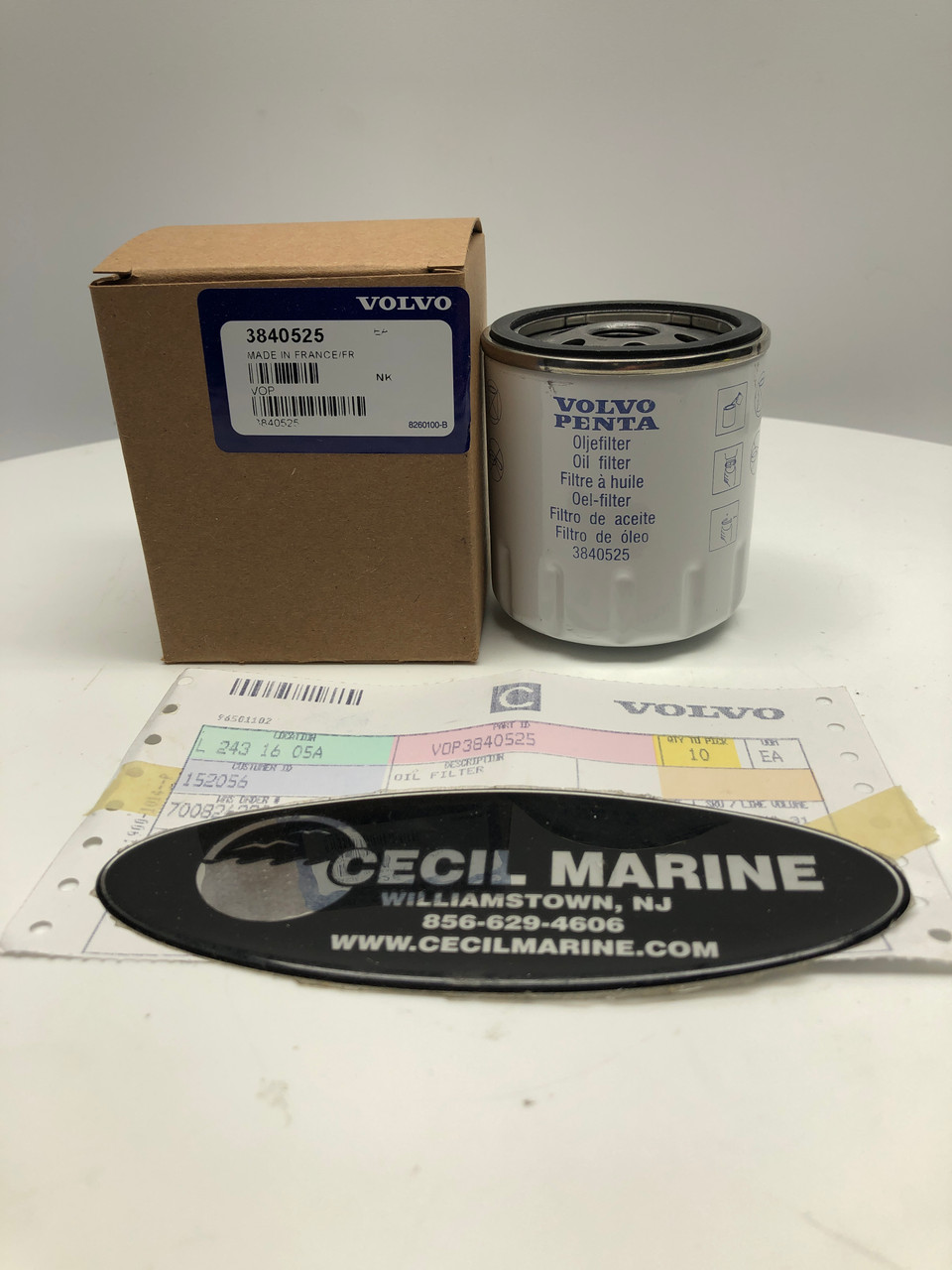 $25.99* GENUINE VOLVO no tax* OIL FILTER 3840525 *In Stock & Ready To Ship!