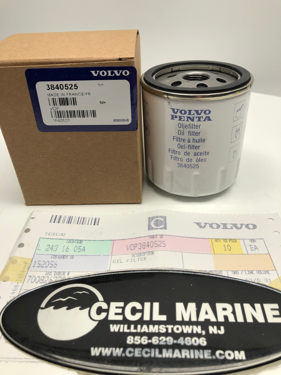 $23.99* GENUINE VOLVO no tax* OIL FILTER 3840525 *In Stock & Ready To Ship!