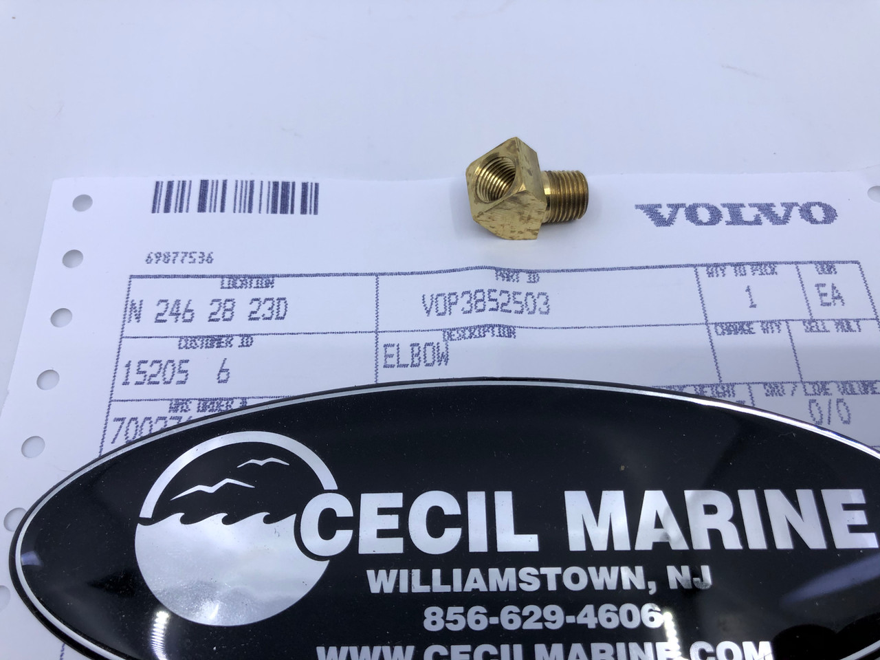 $9.99* GENUINE VOLVO ELBOW 3852503  *In Stock & Ready To Ship!