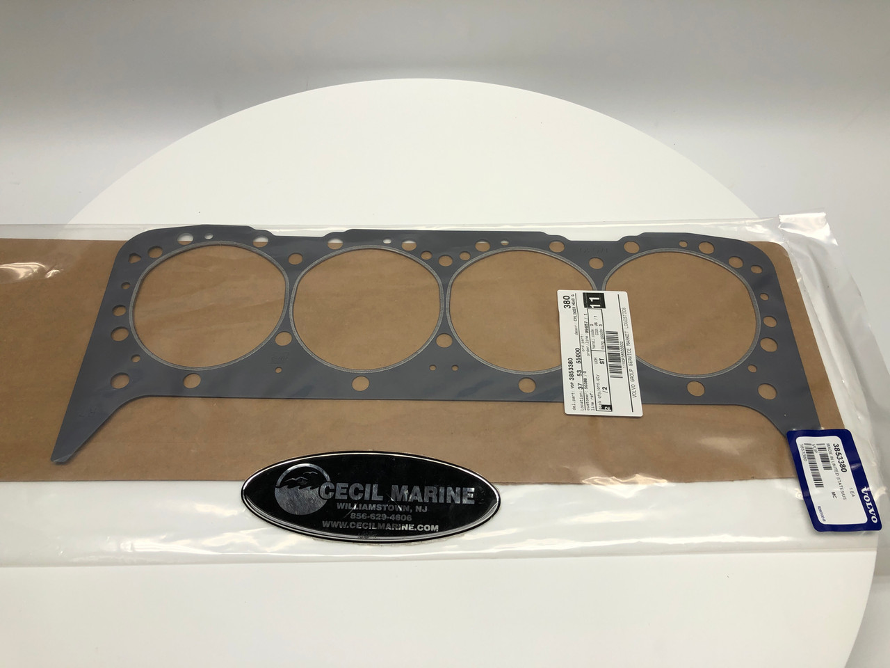 $79.99* GENUINE VOLVO no tax* GENUINE VOLVO CYLINDER HEAD GASKET (Sold individually) 3853380 *In Stock & Ready To Ship!