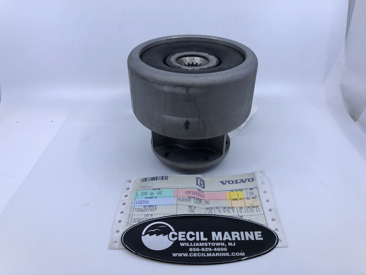 $369.99* GENUINE VOLVO no tax* RUBBER COUPLING 3853962 *In Stock & Ready To  Ship!