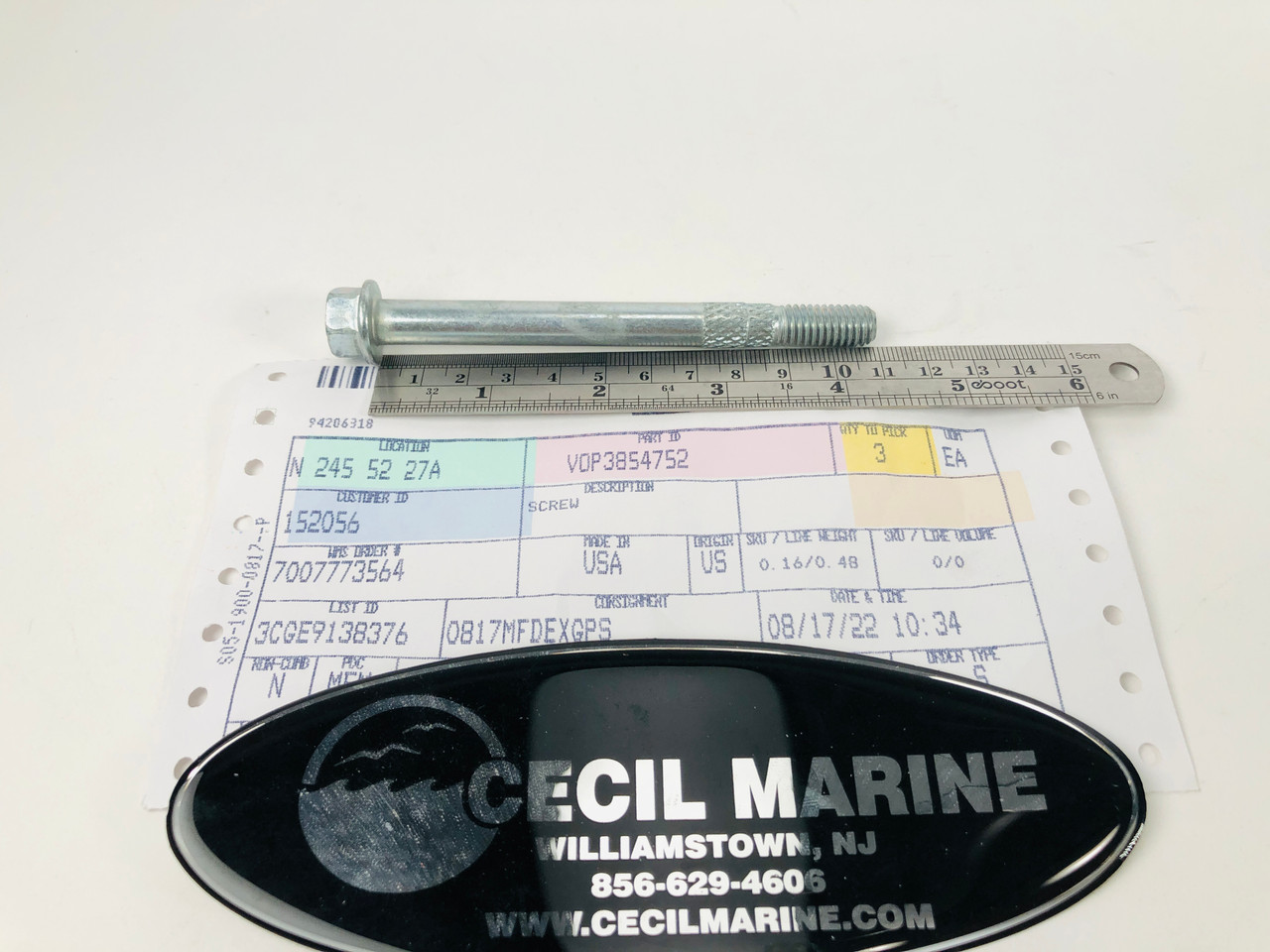 $19.99* GENUINE VOLVO SCREW 3854752 *In Stock & Ready To Ship!
