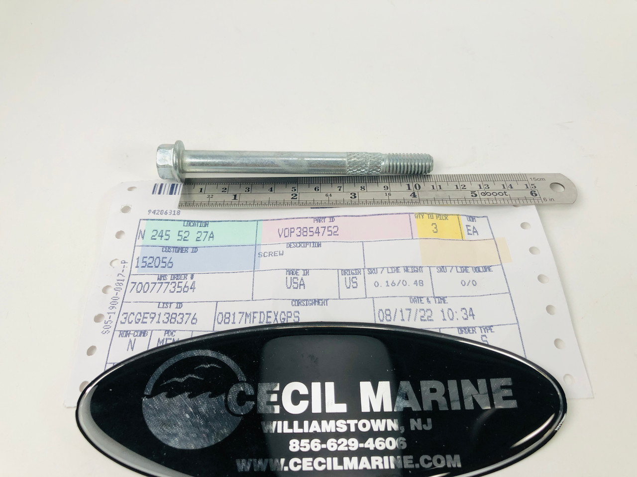$19.99* GENUINE VOLVO SCREW 3854752 *In Stock & Ready To Ship!