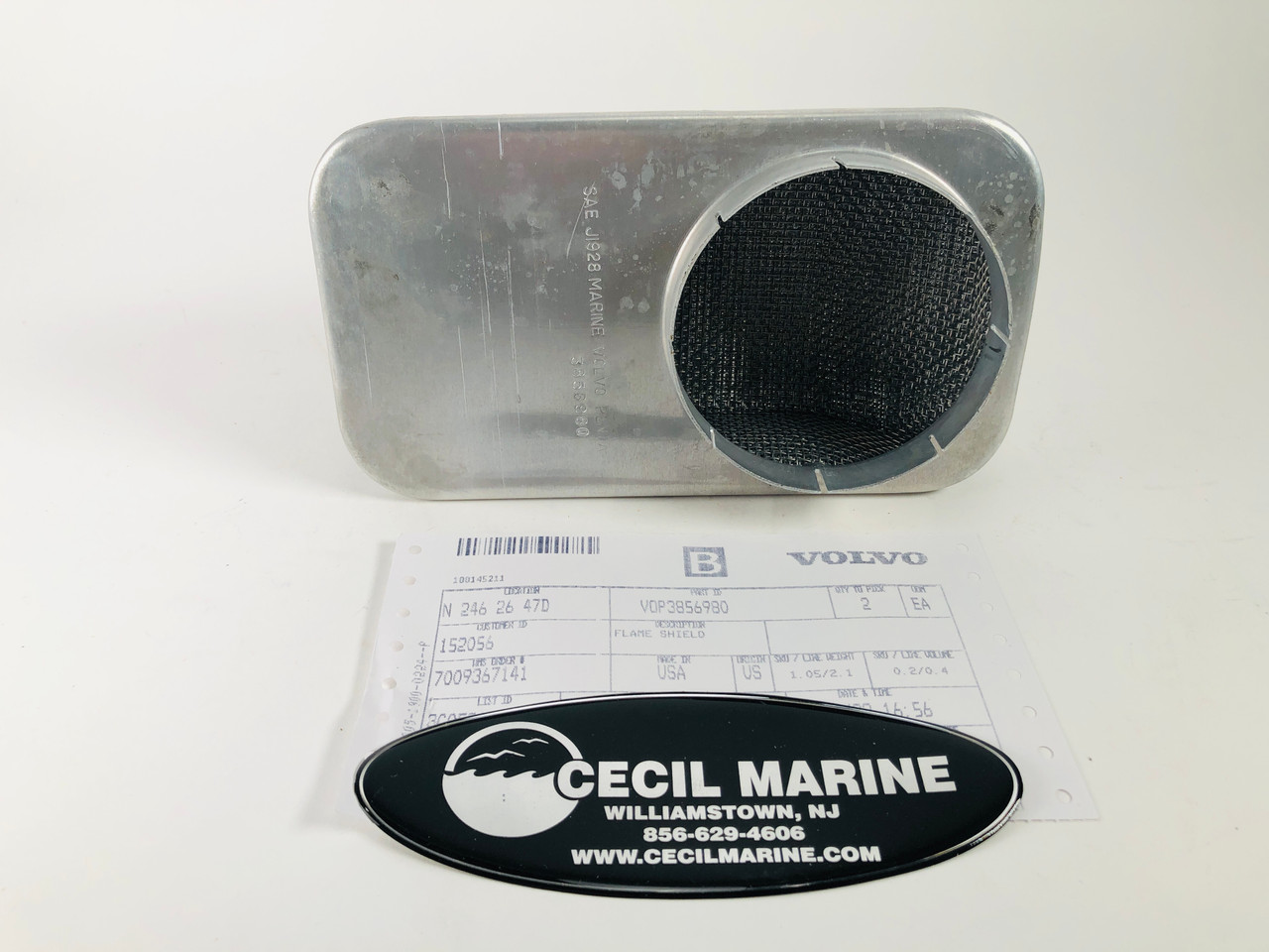 $179.99* GENUINE VOLVO no tax* FLAME SHIELD 3856980 *In