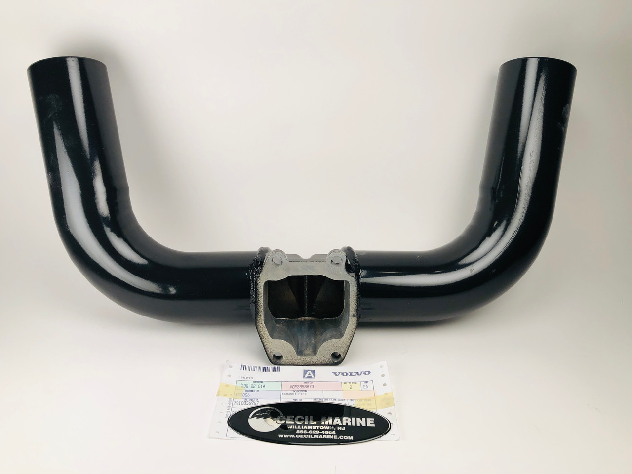 $599.99* GENUINE VOLVO no tax* EXHAUST Y-PIPE 3858873 (13 5