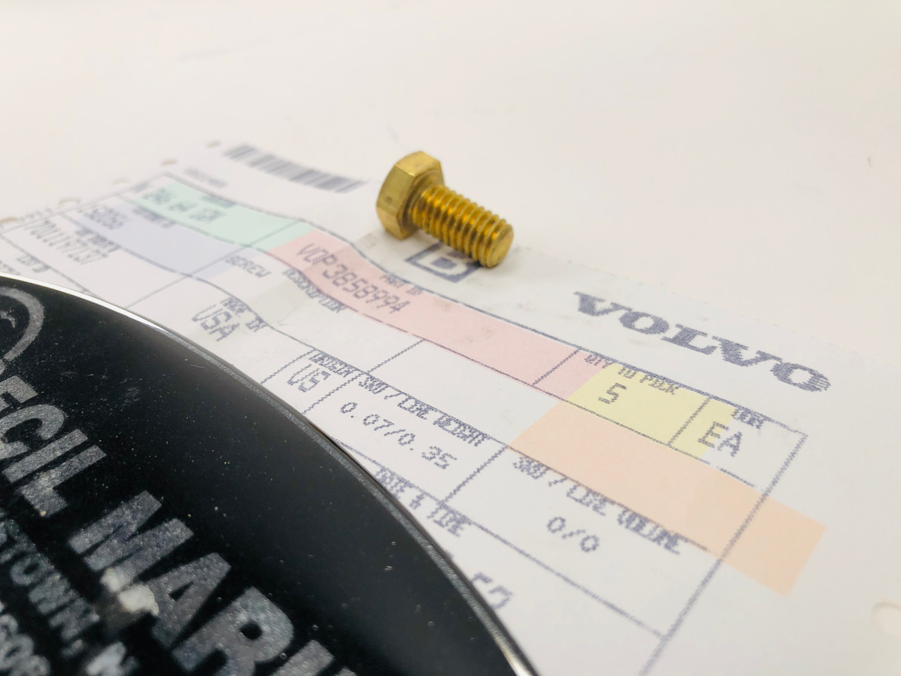 $14.99* GENUINE VOLVO SCREW 3858994 *In Stock & Ready To Ship