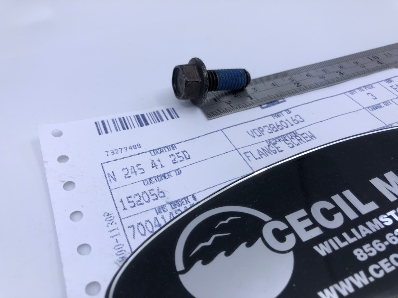 $5.99* GENUINE VOLVO FLANGE SCREW 3860163 *In Stock & Ready To Ship!
