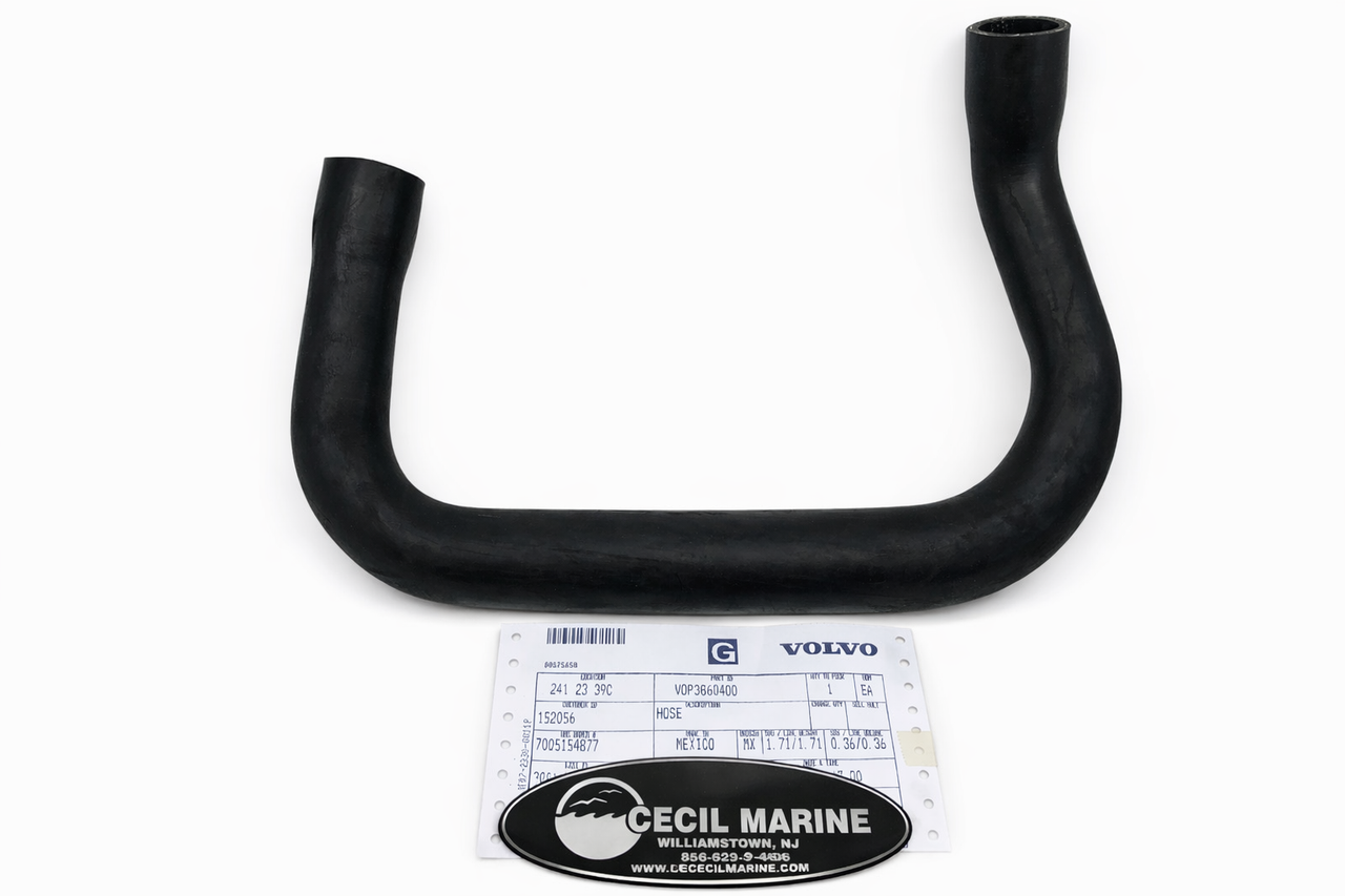 This part is currently on backorder  -  GENUINE VOLVO no tax* HOSE 3860400