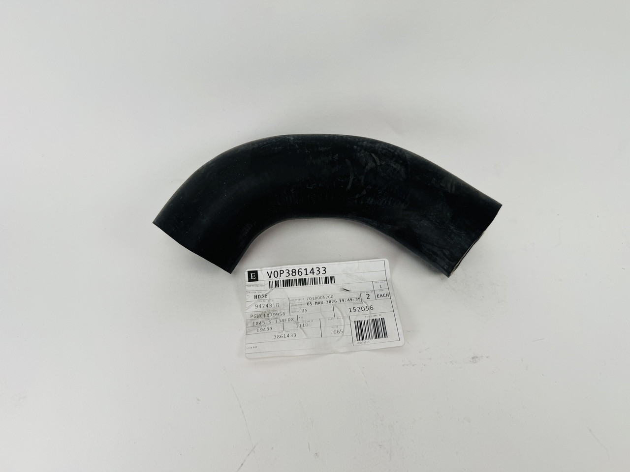 $59.99* GENUINE VOLVO no tax* HOSE 3861433 *Special Order 10 To 14 Days For Delivery