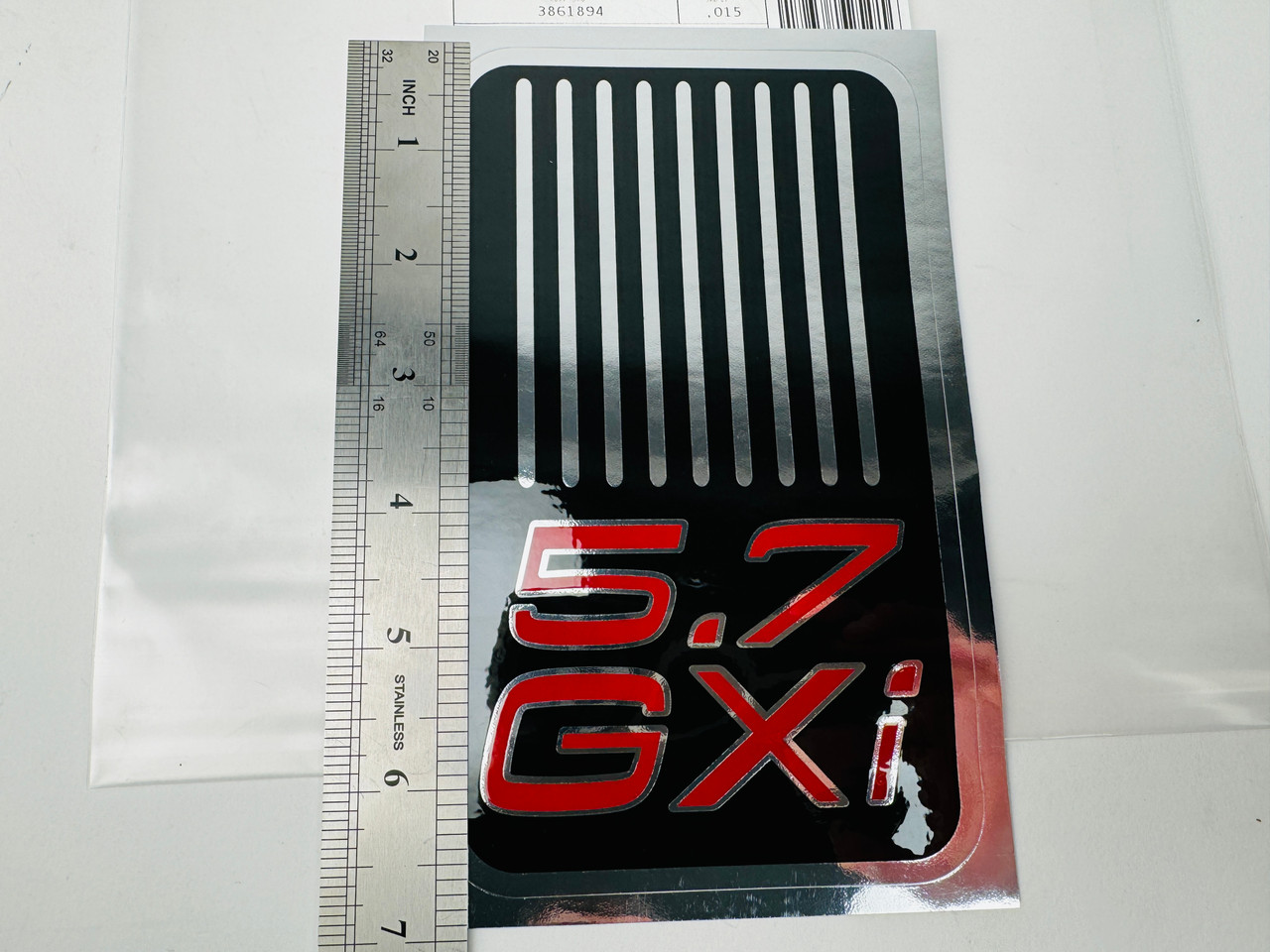 $14.99* GENUINE VOLVO no tax*5.7 GXi DECAL 3861894 *In Stock