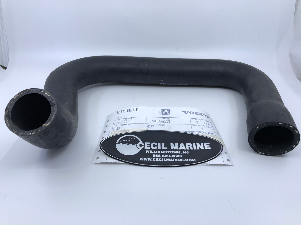 This part is currently on backorder ETA is 4-15-2026. GENUINE VOLVO no tax* WATER HOSE 3862523