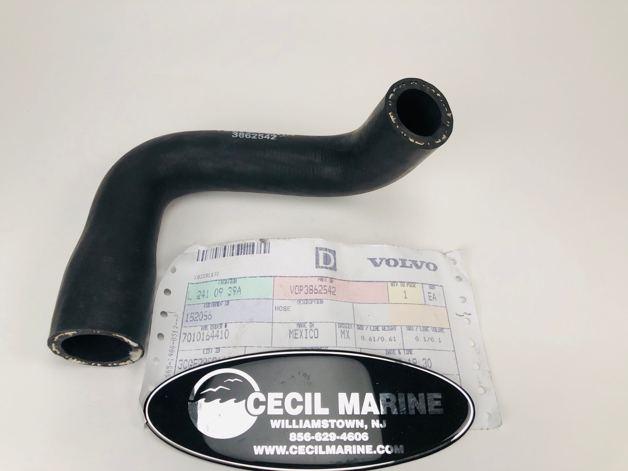 $49.88* GENUINE VOLVO no tax* HOSE 3862542 *In Stock & Ready To