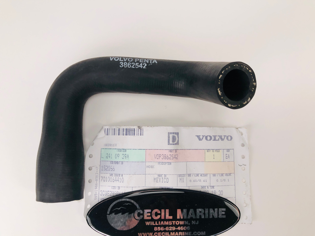 $49.88* GENUINE VOLVO no tax* HOSE 3862542 *In Stock & Ready To